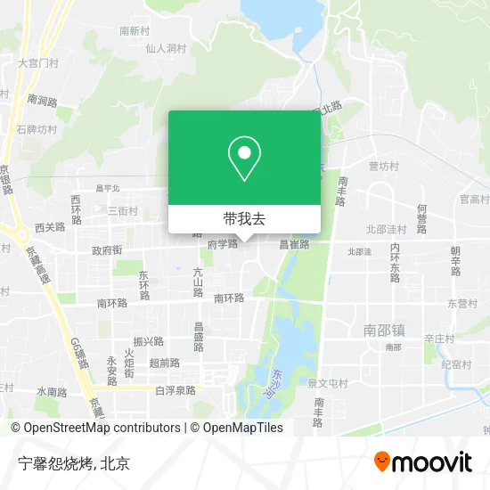 宁馨怨烧烤地图