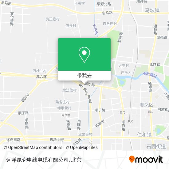 远洋昆仑电线电缆有限公司地图