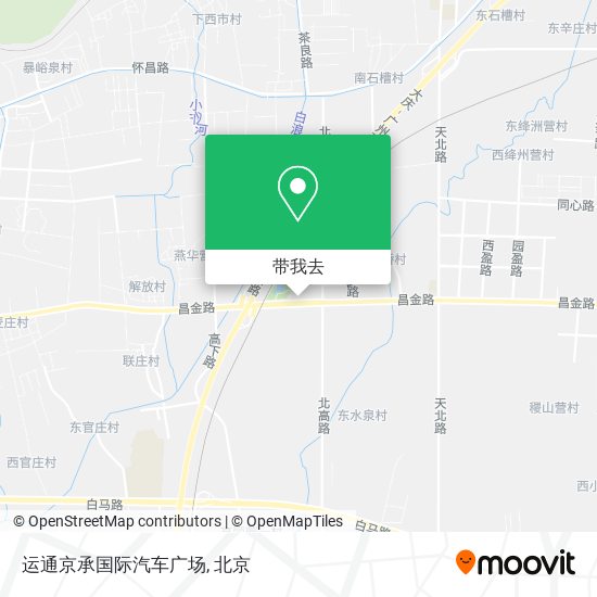 运通京承国际汽车广场地图