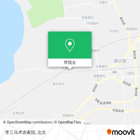 李三马术农家院地图