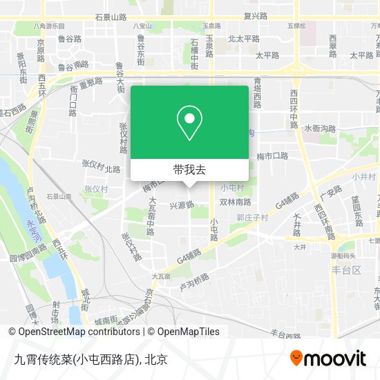 九霄传统菜(小屯西路店)地图