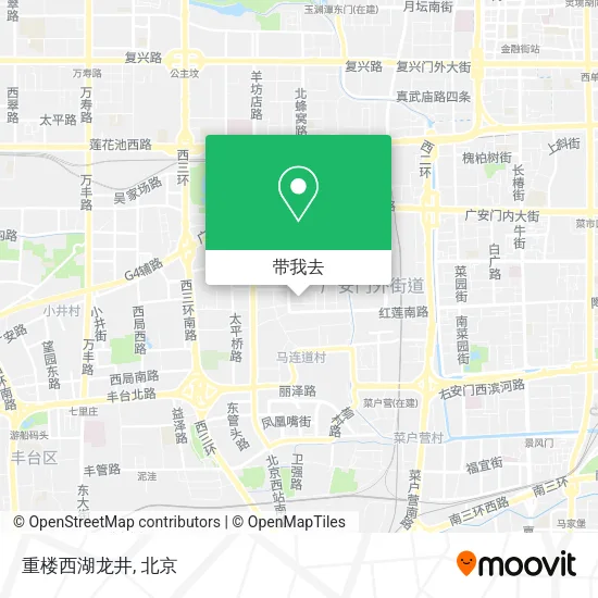 重楼西湖龙井地图
