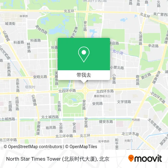 North Star Times Tower (北辰时代大厦)地图