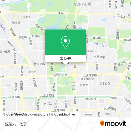 亚运村地图