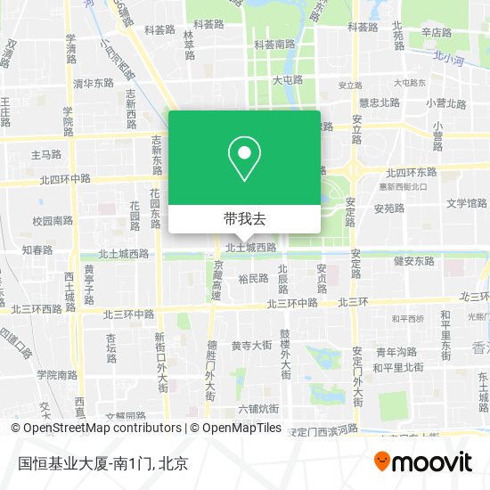 国恒基业大厦-南1门地图