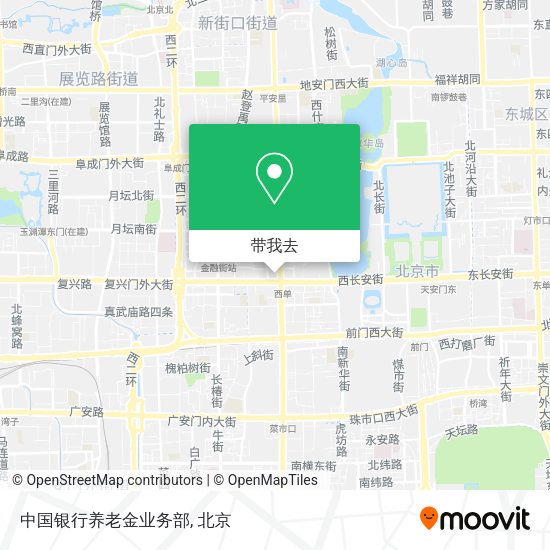 中国银行养老金业务部地图