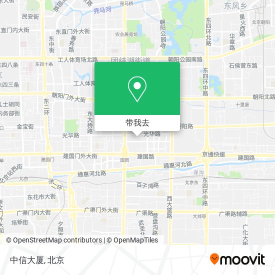 中信大厦地图