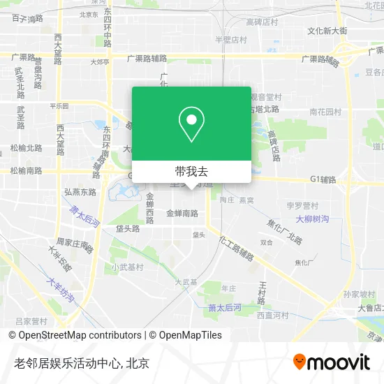 老邻居娱乐活动中心地图