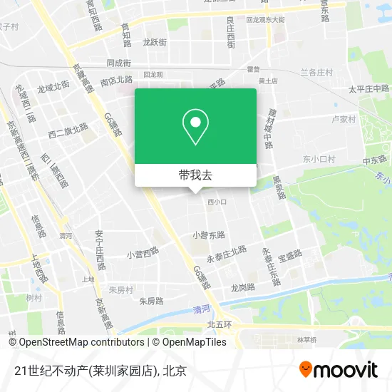 21世纪不动产(莱圳家园店)地图