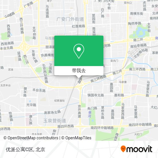 优派公寓C区地图