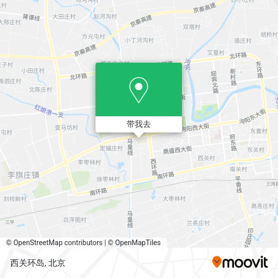 西关环岛地图