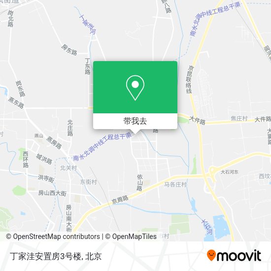 丁家洼安置房3号楼地图