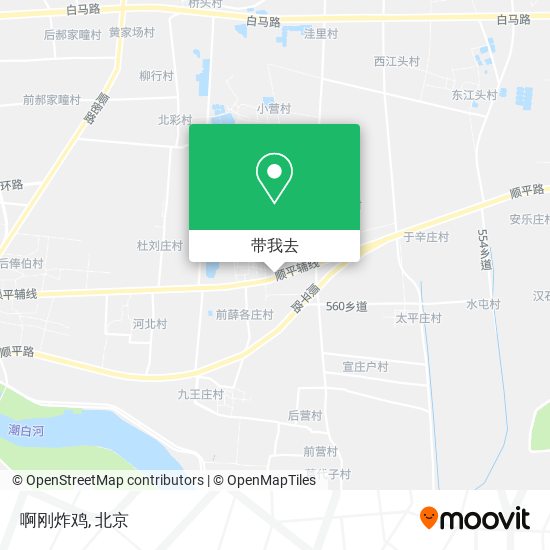 啊刚炸鸡地图