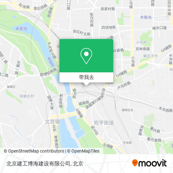 北京建工博海建设有限公司地图