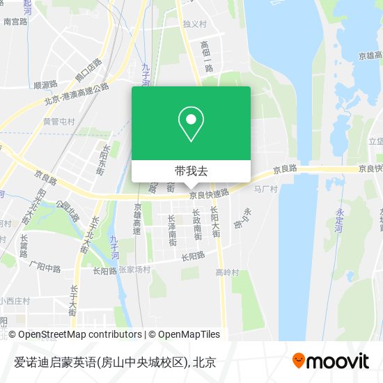 爱诺迪启蒙英语(房山中央城校区)地图