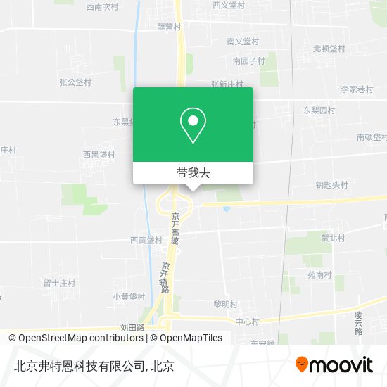 北京弗特恩科技有限公司地图