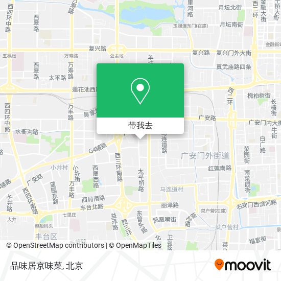 品味居京味菜地图