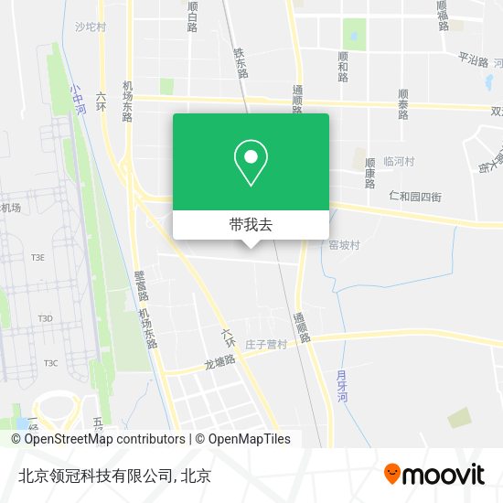 北京领冠科技有限公司地图
