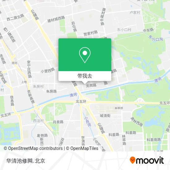 华清池修脚地图