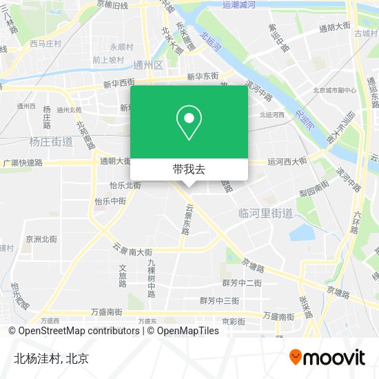 北杨洼村地图
