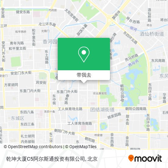 乾坤大厦C5阿尔斯通投资有限公司地图