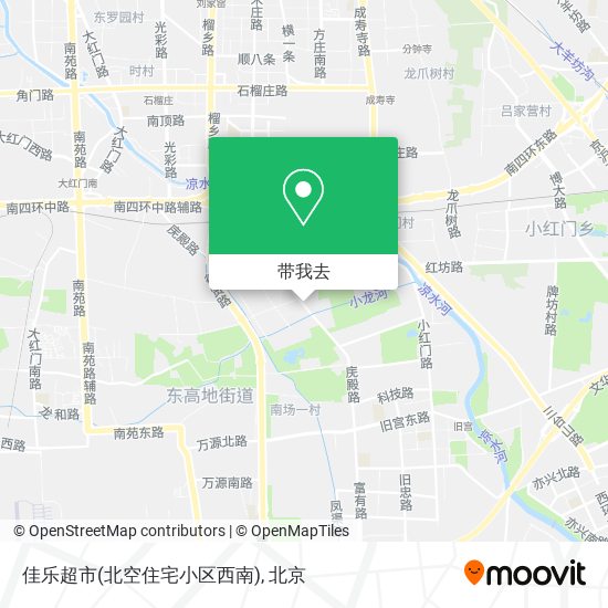 佳乐超市(北空住宅小区西南)地图