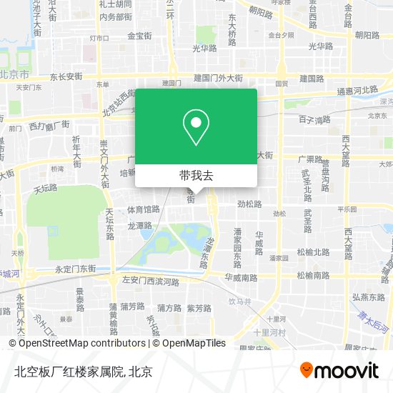 北空板厂红楼家属院地图