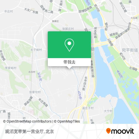 观滔宽带第一营业厅地图