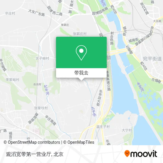 观滔宽带第一营业厅地图