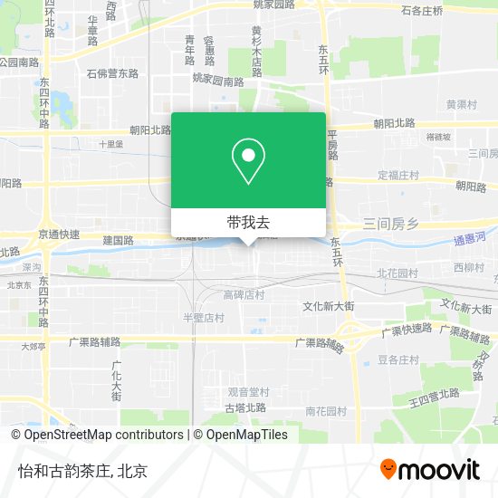 怡和古韵茶庄地图