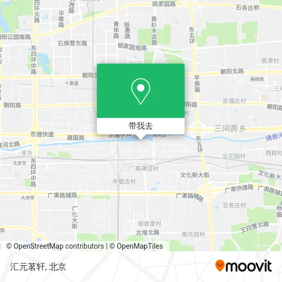 汇元茗轩地图