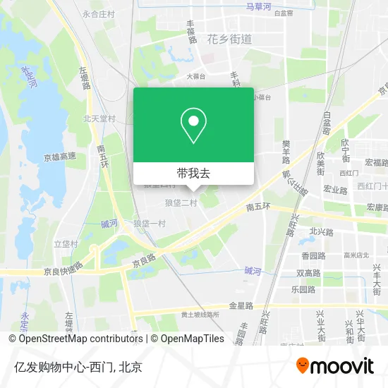亿发购物中心-西门地图