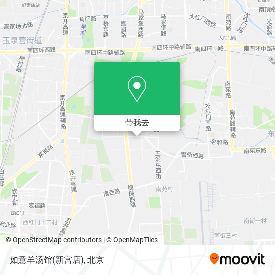 如意羊汤馆(新宫店)地图