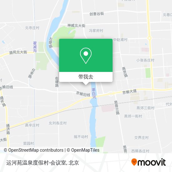 运河苑温泉度假村-会议室地图