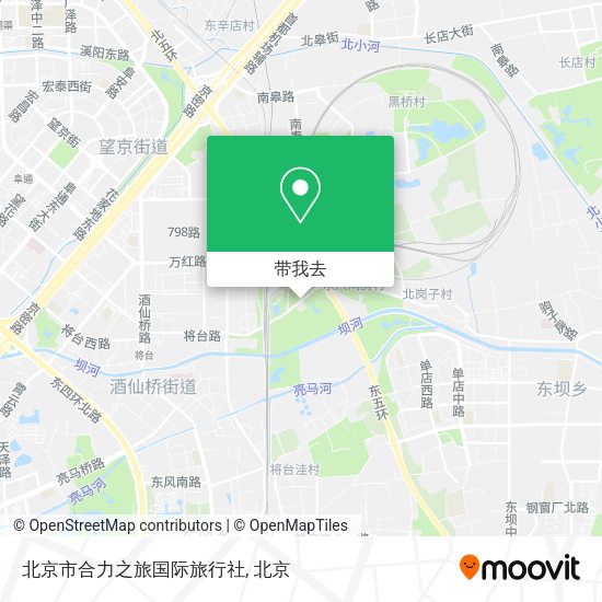 北京市合力之旅国际旅行社地图
