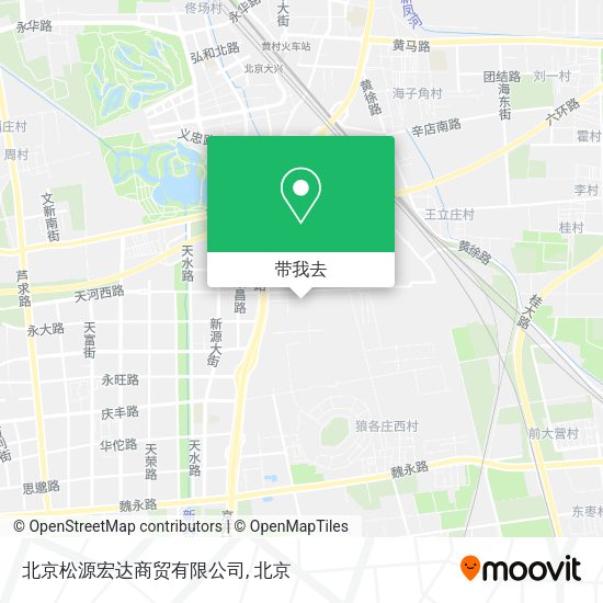 北京松源宏达商贸有限公司地图