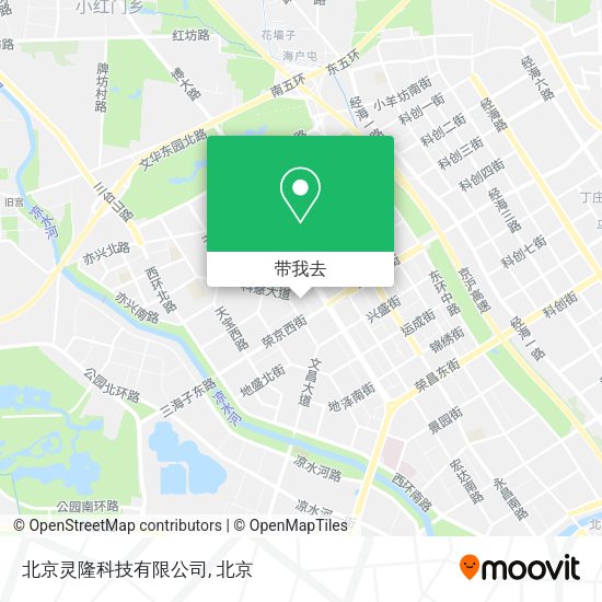 北京灵隆科技有限公司地图