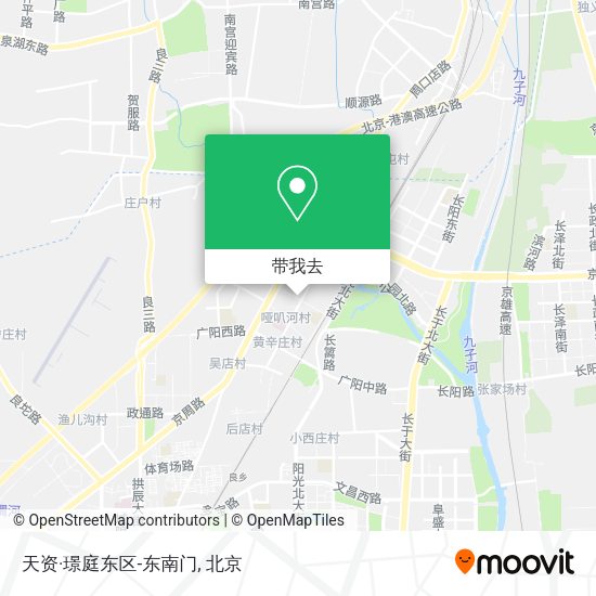 天资·璟庭东区-东南门地图