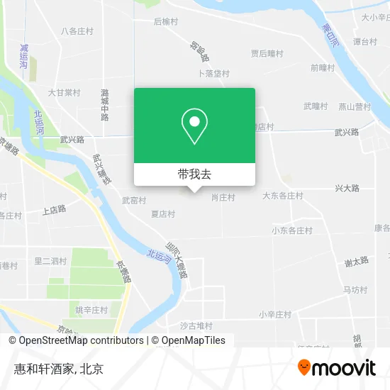 惠和轩酒家地图