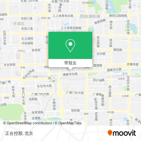 正合控股地图