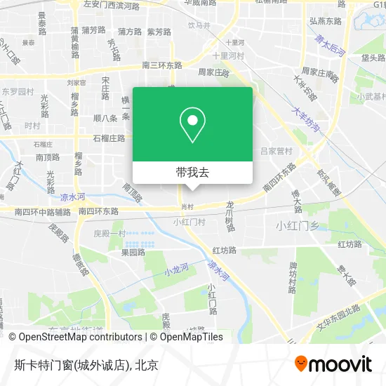 斯卡特门窗(城外诚店)地图
