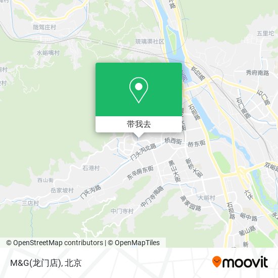 M&G(龙门店)地图
