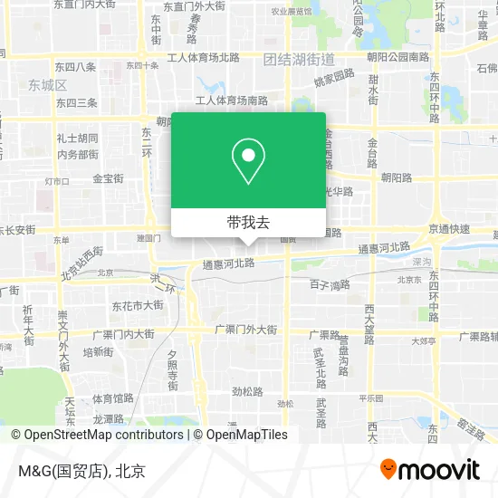 M&G(国贸店)地图