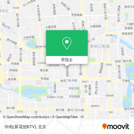 街电(新花冠KTV)地图