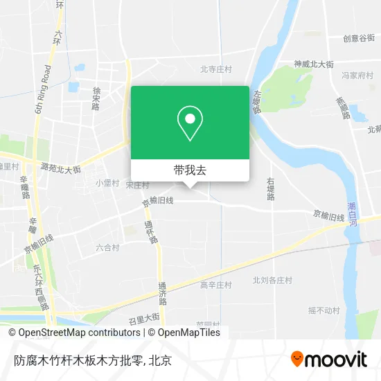 防腐木竹杆木板木方批零地图