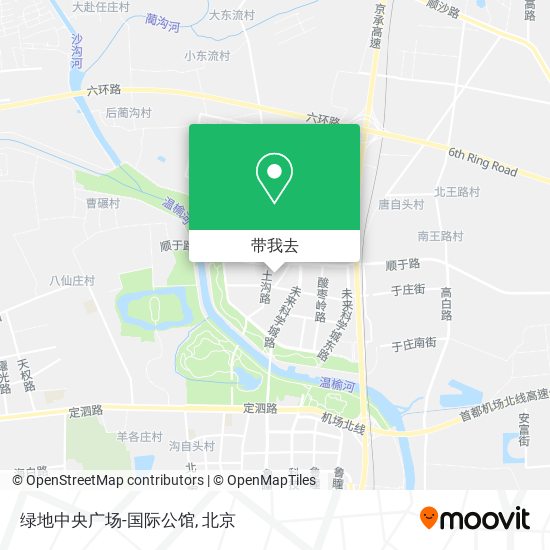绿地中央广场-国际公馆地图