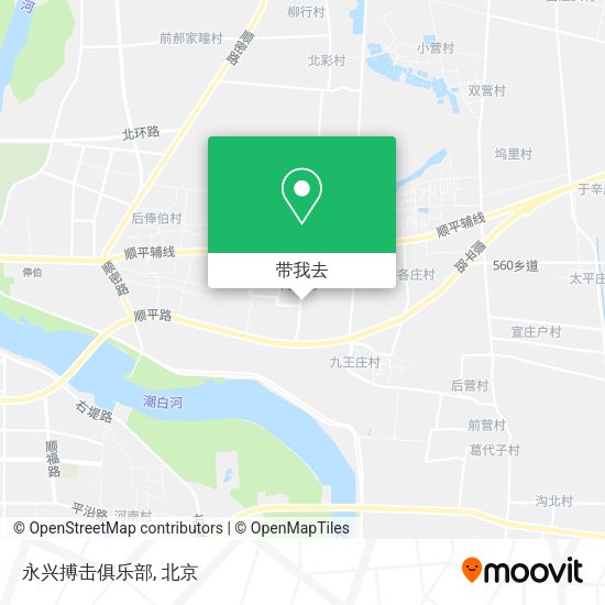 永兴搏击俱乐部地图