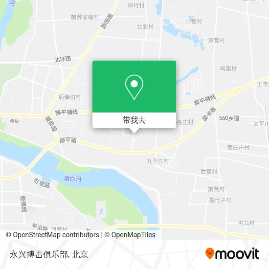 永兴搏击俱乐部地图