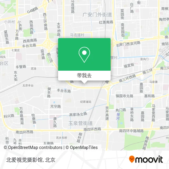 北爱视觉摄影馆地图