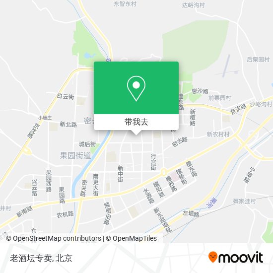 老酒坛专卖地图